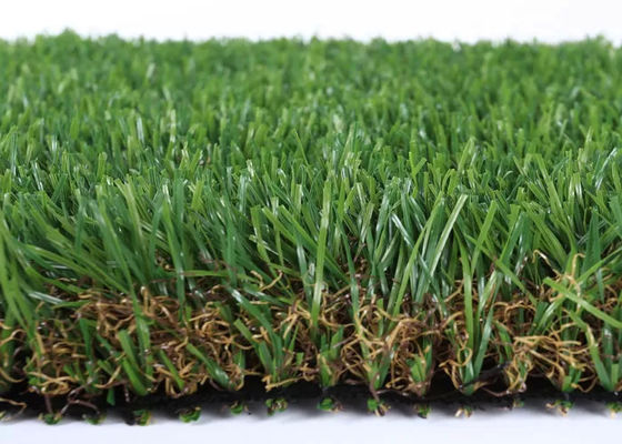 Kształt łodygi Sztuczna trawa do kształtowania krajobrazu 30 mm Odporna na promieniowanie UV
