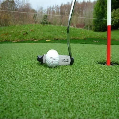 Luksusowa sztuczna murawa do golfa na świeżym powietrzu / bezpieczna sztuczna murawa z zieloną trawą