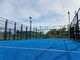 Zewnętrzny panoramiczny kort tenisowy Padel 12 mm ze stali Q235 10mx20m